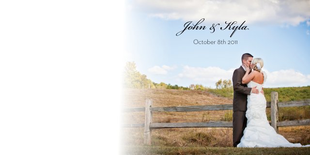 picture this nashville guestbook cover, reagan tn, nashville area wedding